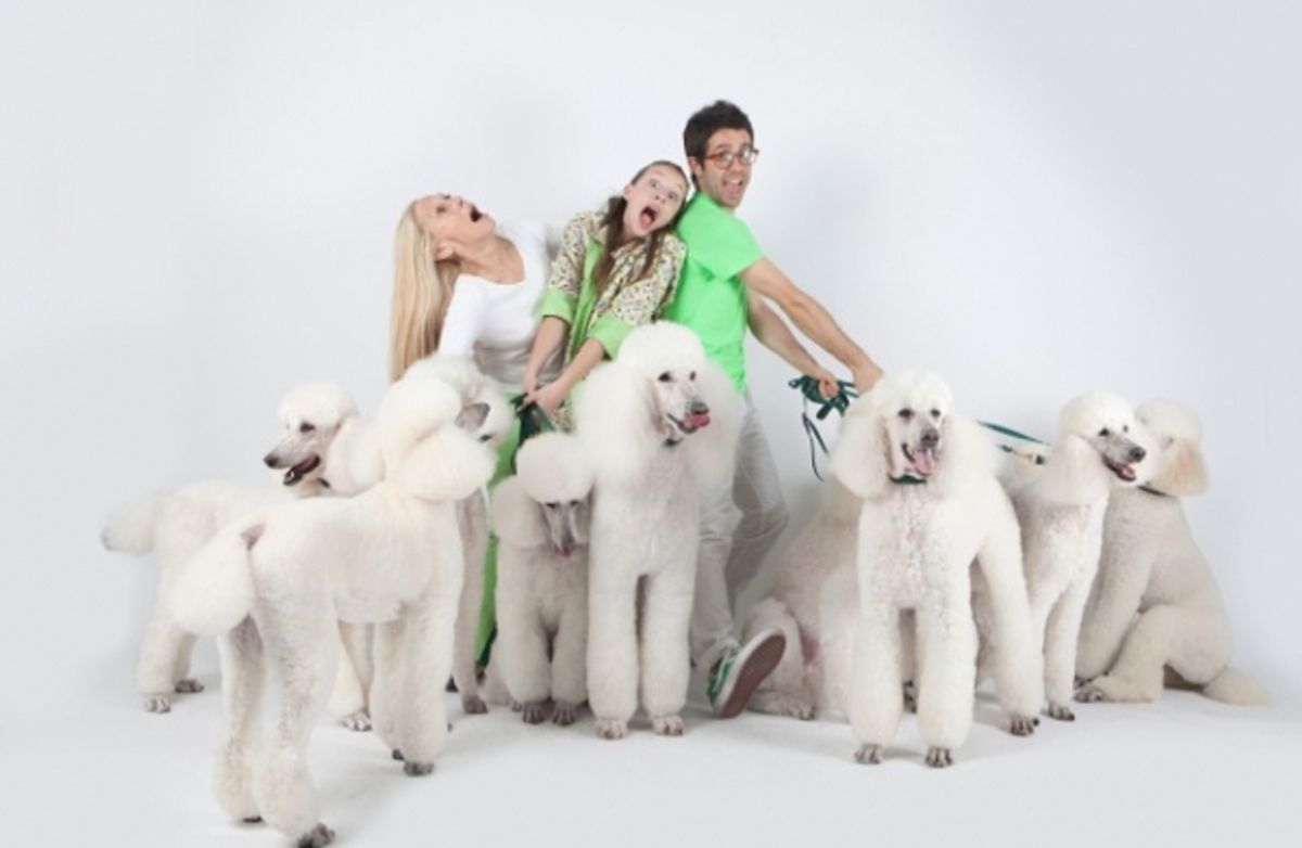 Karen LeFrak, Izzy Hanson-Johnston and Chase Brock at 