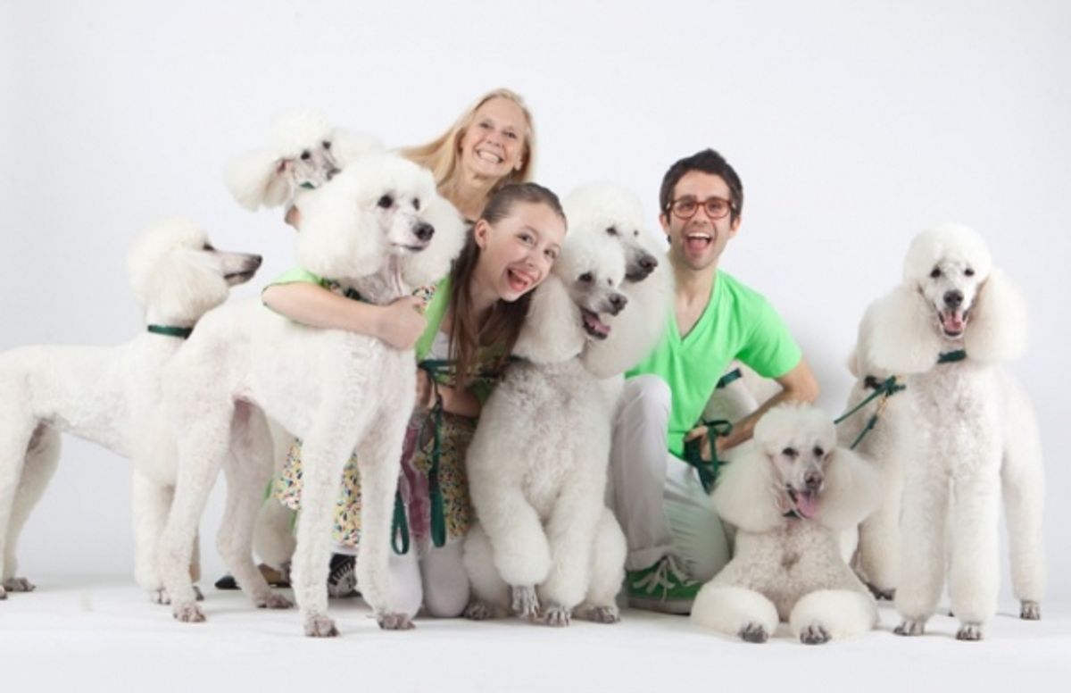 Karen LeFrak, Izzy Hanson-Johnston and Chase Brock at 