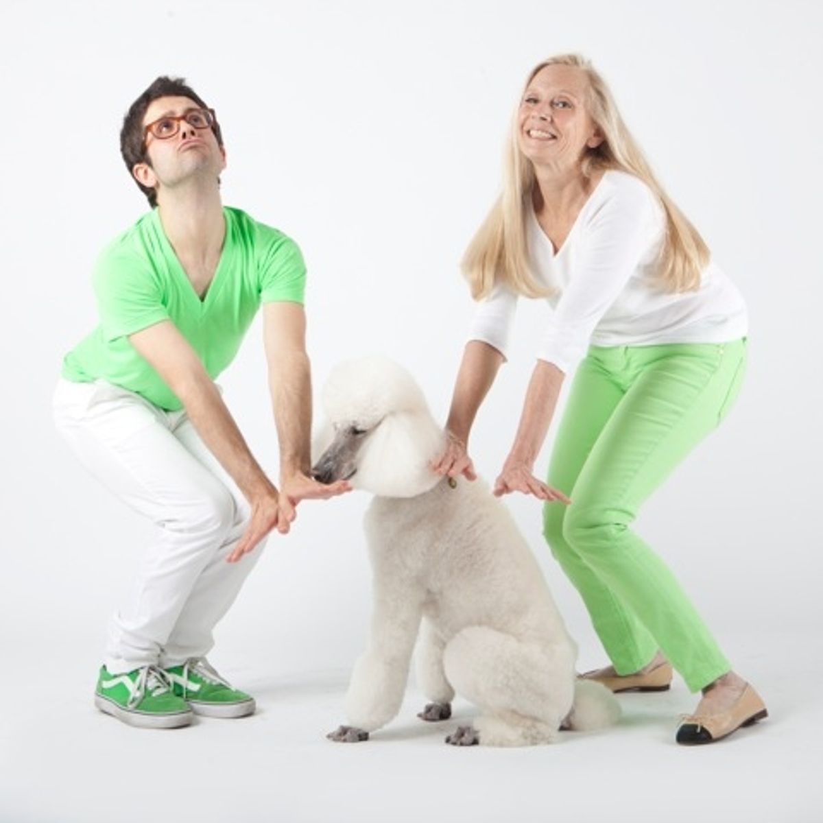 Chase Brock, Karen LeFrak at 