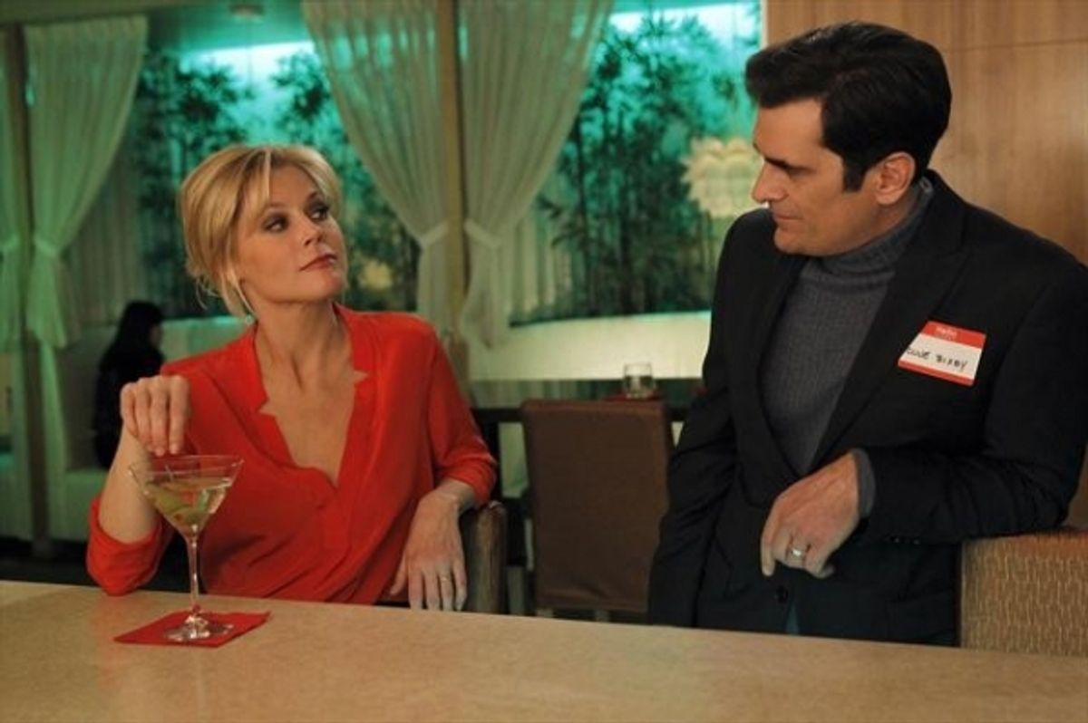 JULIE BOWEN, TY BURRELL at 