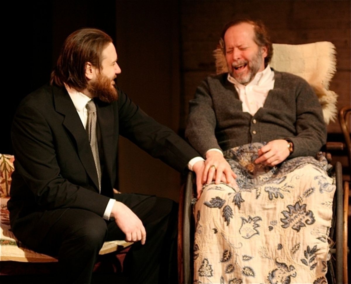 Old Friends! Dorn (Nate Faust) and Sorin (Rick Joyce) at 