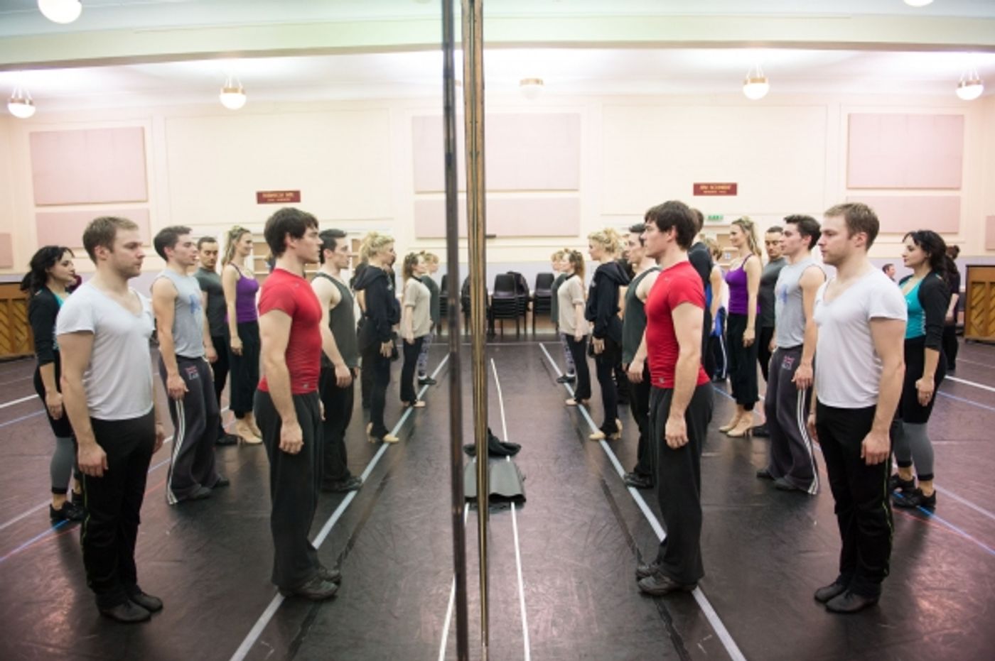 Photo Coverage: A CHORUS LINE In Rehearsal - Begins Previews Tonight!  Image