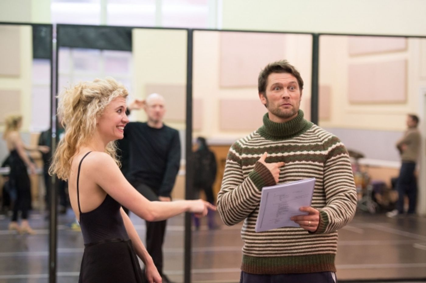 Photo Coverage: A CHORUS LINE In Rehearsal - Begins Previews Tonight!  Image