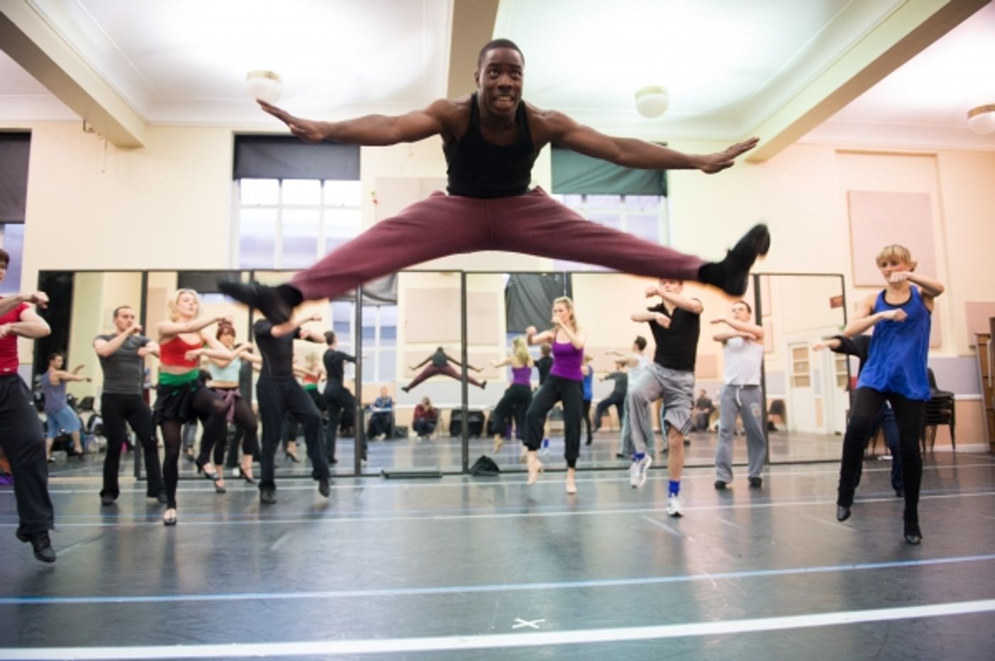 Photo Coverage: A CHORUS LINE In Rehearsal - Begins Previews Tonight!  Image
