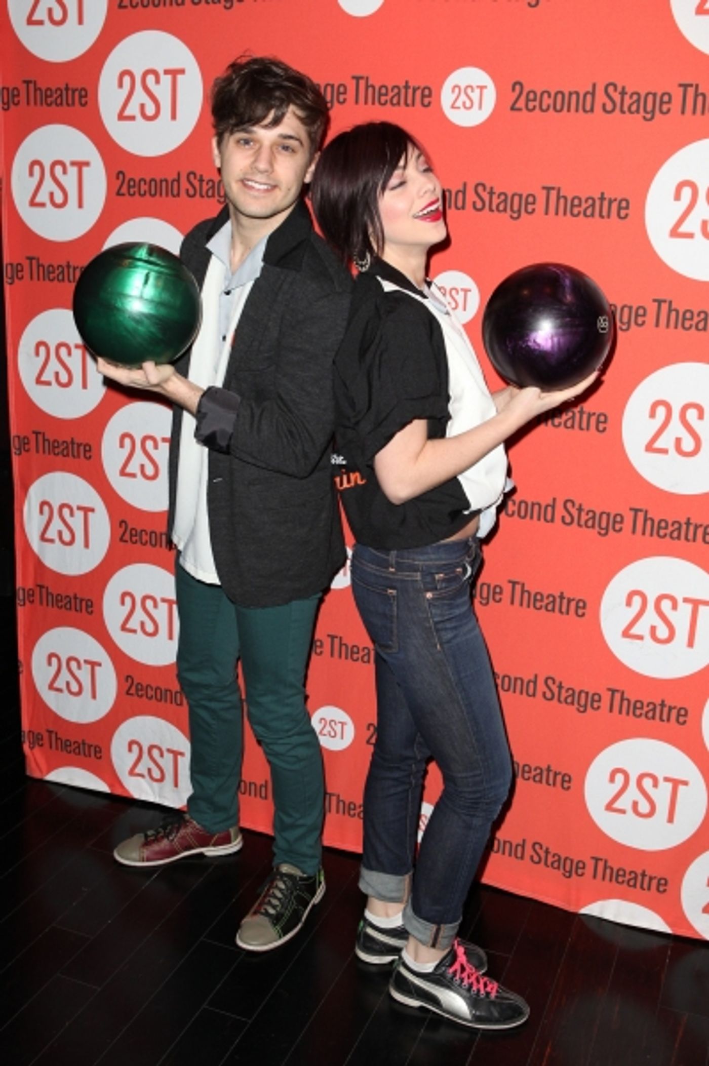 Photo Coverage: Benjamin Walker, Andy Mientus & More at Second Stage's  Bowling Classic- Part One  Image