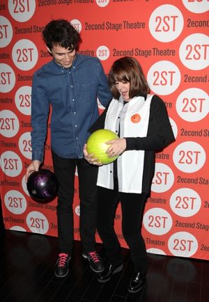 Patricia Richardson with son @ BroadwayWorld Patricia Richardson with son Photo
