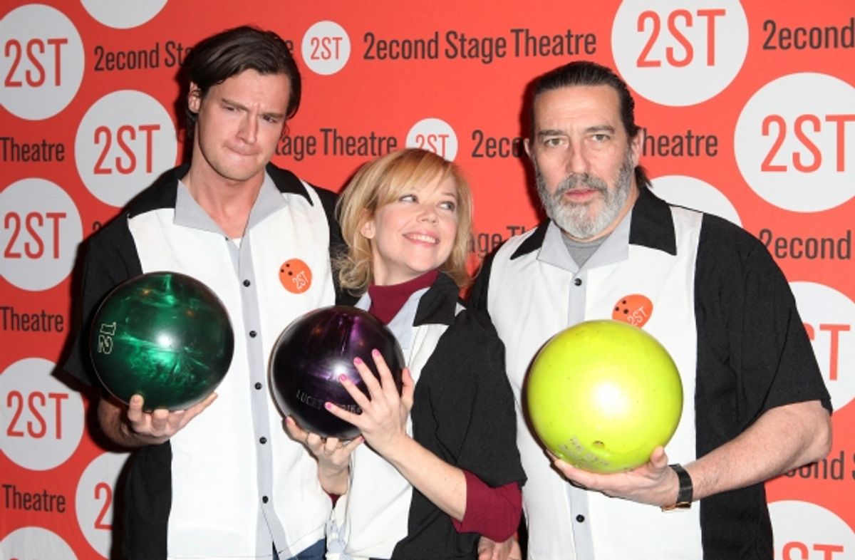 Benjamin Walker, Emily Bergl & Ciarin Hinds  at 