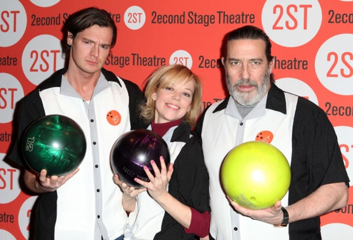 Benjamin Walker, Emily Bergl & Ciarin Hinds at 