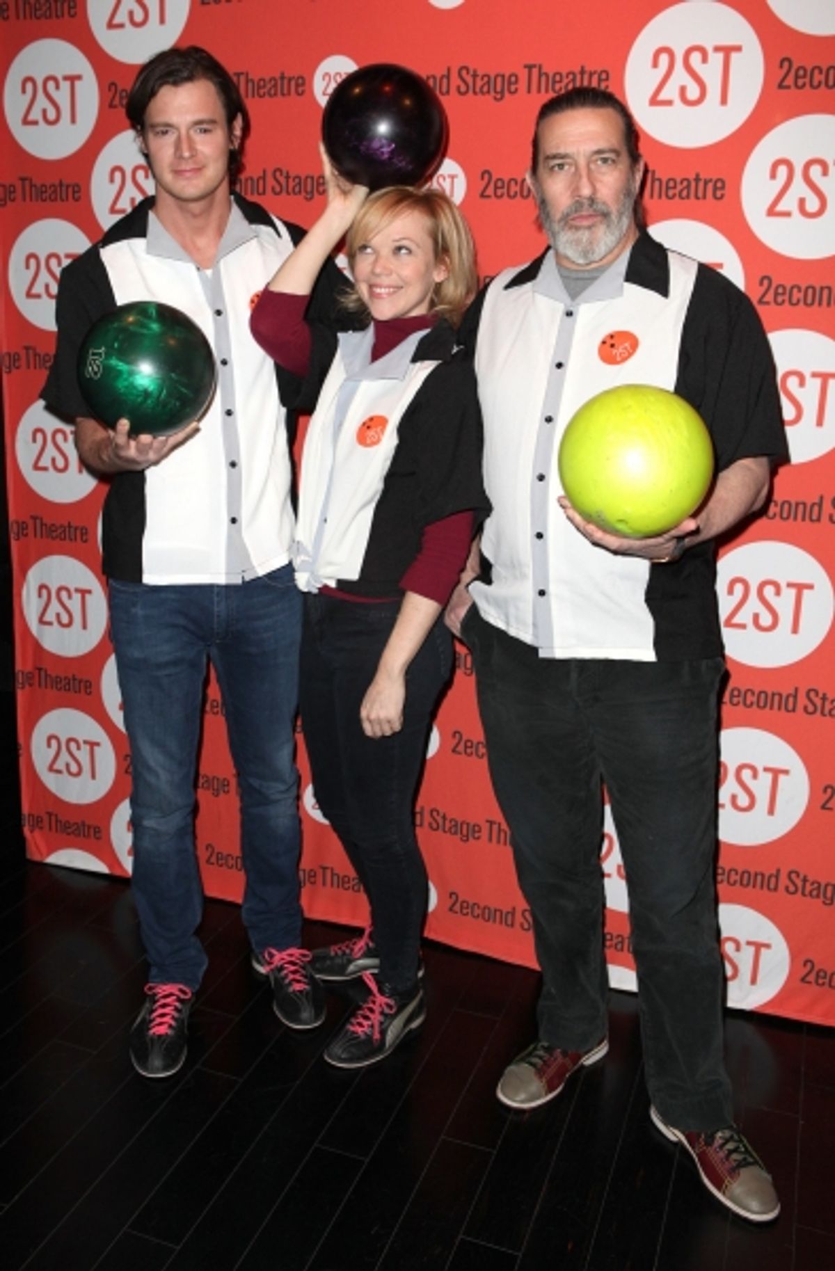 Benjamin Walker, Emily Bergl & Ciarin Hinds  at 