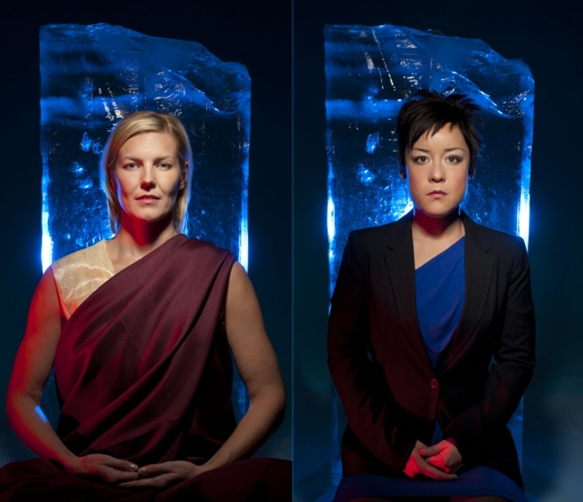 Annemaria Rajala and Anna Ishida at 