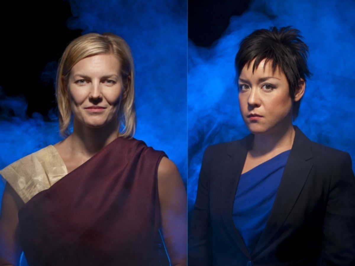 Annemaria Rajala and Anna Ishida at 