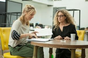 Mickey Sumner, Carol Kane Photo
