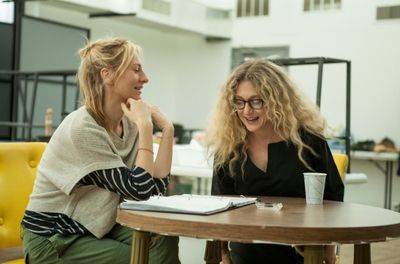 Mickey Sumner, Carol Kane Photo