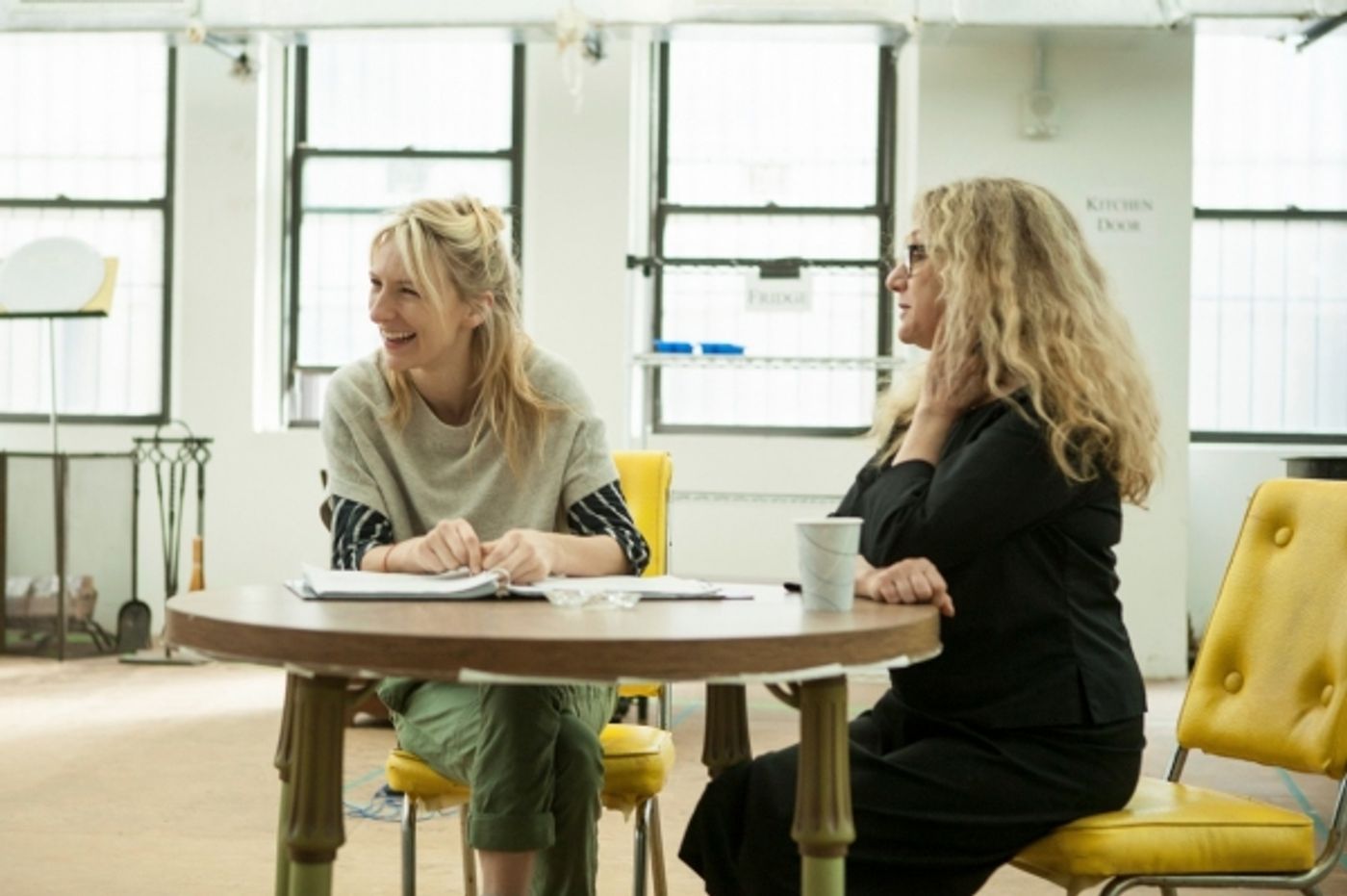Photo Flash: In Rehearsal with Carol Kane, Pam MacKinnon and the Cast of THE LYING LESSON  Image