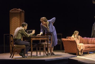 Zachary Quinto, Cherry Jones, and Celia Keenan-Bolger  Photo