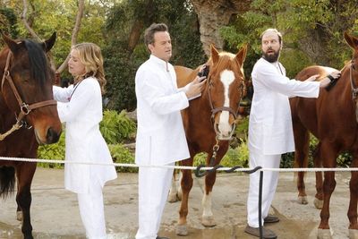 Piper Perabo, Matthew Perry, Brett Gelman  Photo