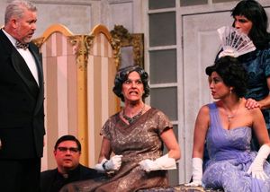 Walter Eccles as Doc, Matthew Kelty as Duncan, Ann Brandman as Florence, Tricia Marciel as Meg and Paul Mitri as Leo @ BroadwayWorld Walter Eccles as Doc, Matthew Kelty as Duncan, Ann Brandman as Florence, Tricia Marci Photo