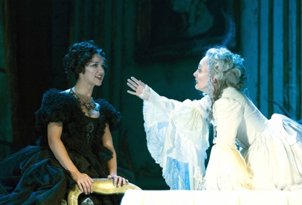 Grace Rowe (Estella) and Paula Wilcox (Miss Havisham) at 
