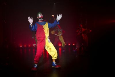 Lawrence Jansen as Gonko The Clown. Photo