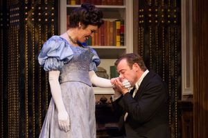 Jennie Eisenhower and Ian Merrill Peakes @ BroadwayWorld Jennie Eisenhower and Ian Merrill Peakes Photo