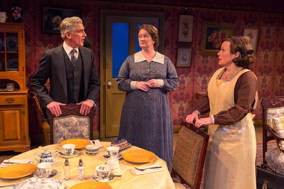 Patrick Fitzgerald, Fiana Toibin and Margaret Daly
 at 