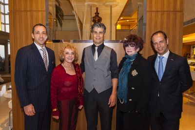 Philippe Thevenet, Sheila Elias, Mike Rivamonte, Marcy Lefton, Stephane Mercier Photo