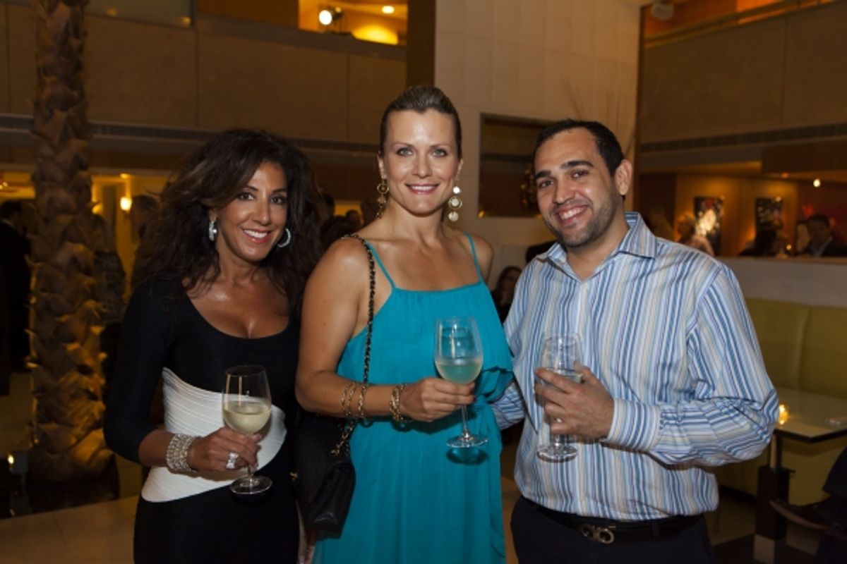 Lisa Grigorian, Ljupka todorovic, Jack Inigo at Conrad Miami's THREE FACES OF MIAMI 3rd Annual Art Unveiling