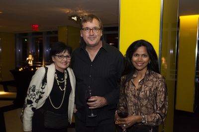 Caron Cole , Brian Smith, Fazia Ali Photo