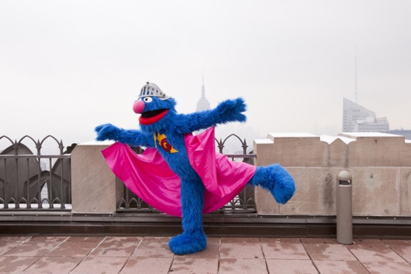 Photo Flash: SESAME STREET's Super Grover and FAB 5 Visit Rockefeller Center's Top of the Rock Photo Flash: SESAME STREET's Super Grover and FAB 5 Visit Rockefeller Center's Top of the Rock Image