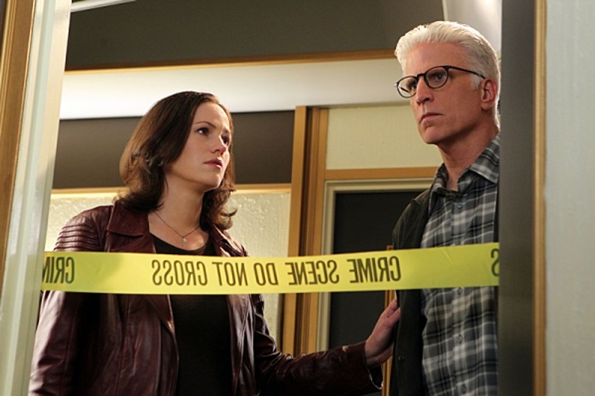 Jorja Fox, Ted Danson at 