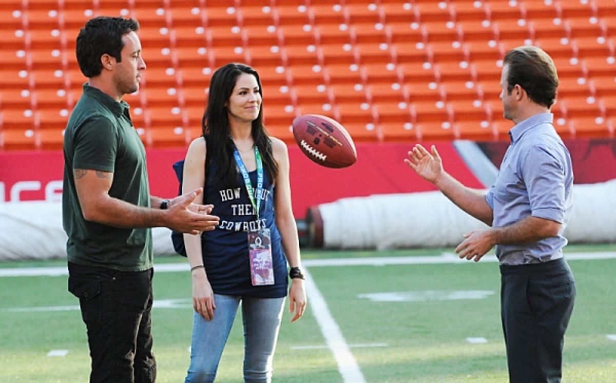 Scott Caan, Alex O'Loughlin, Michelle Borth at 