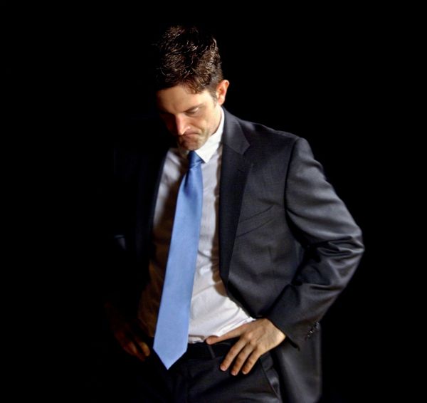 Paden Fallis in The Play About The Coach. Photo