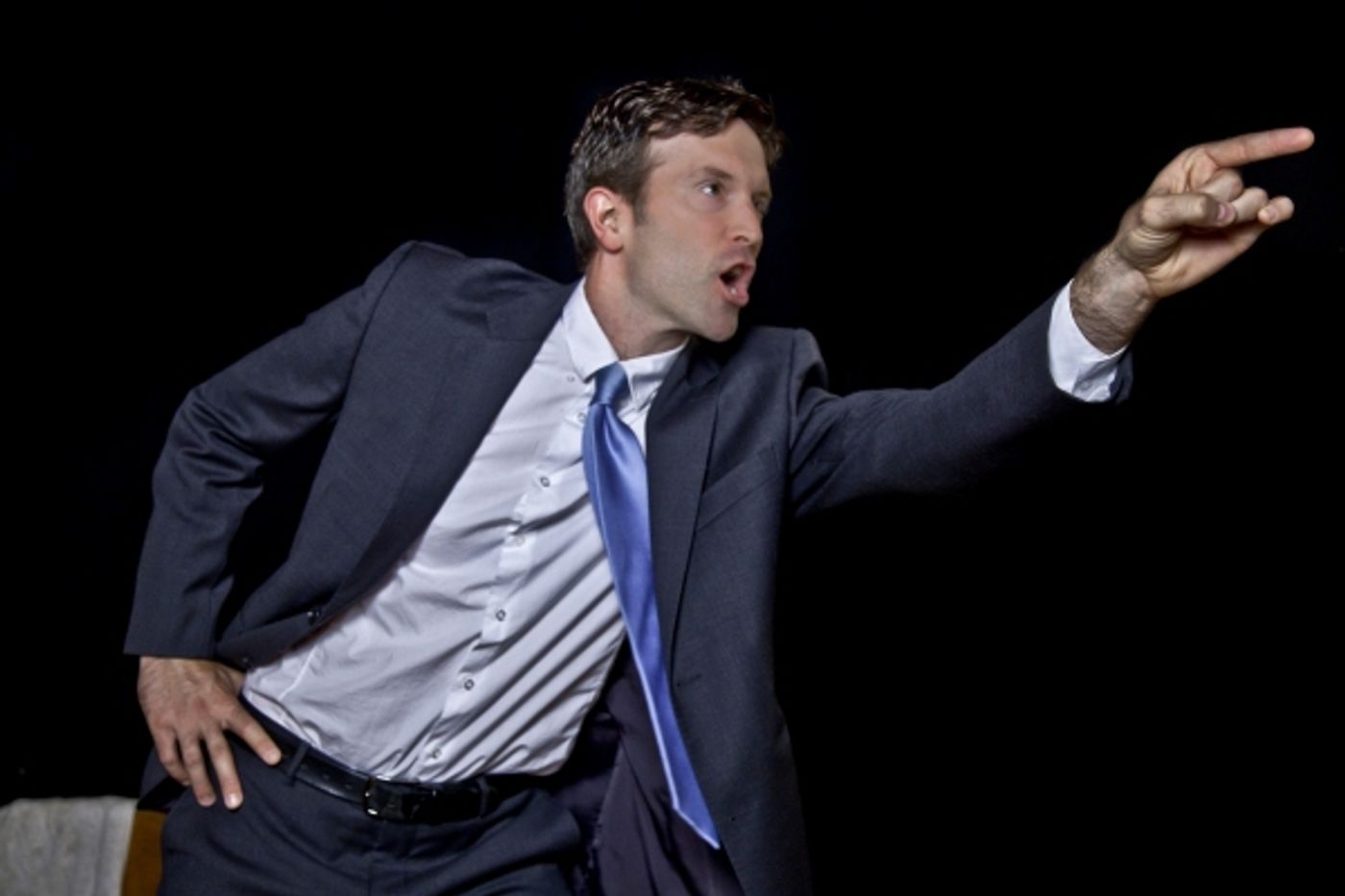 Photo Flash: Paden Fallis in 4th Street Theatre's THE PLAY ABOUT THE COACH, Beginning Tonight  Image