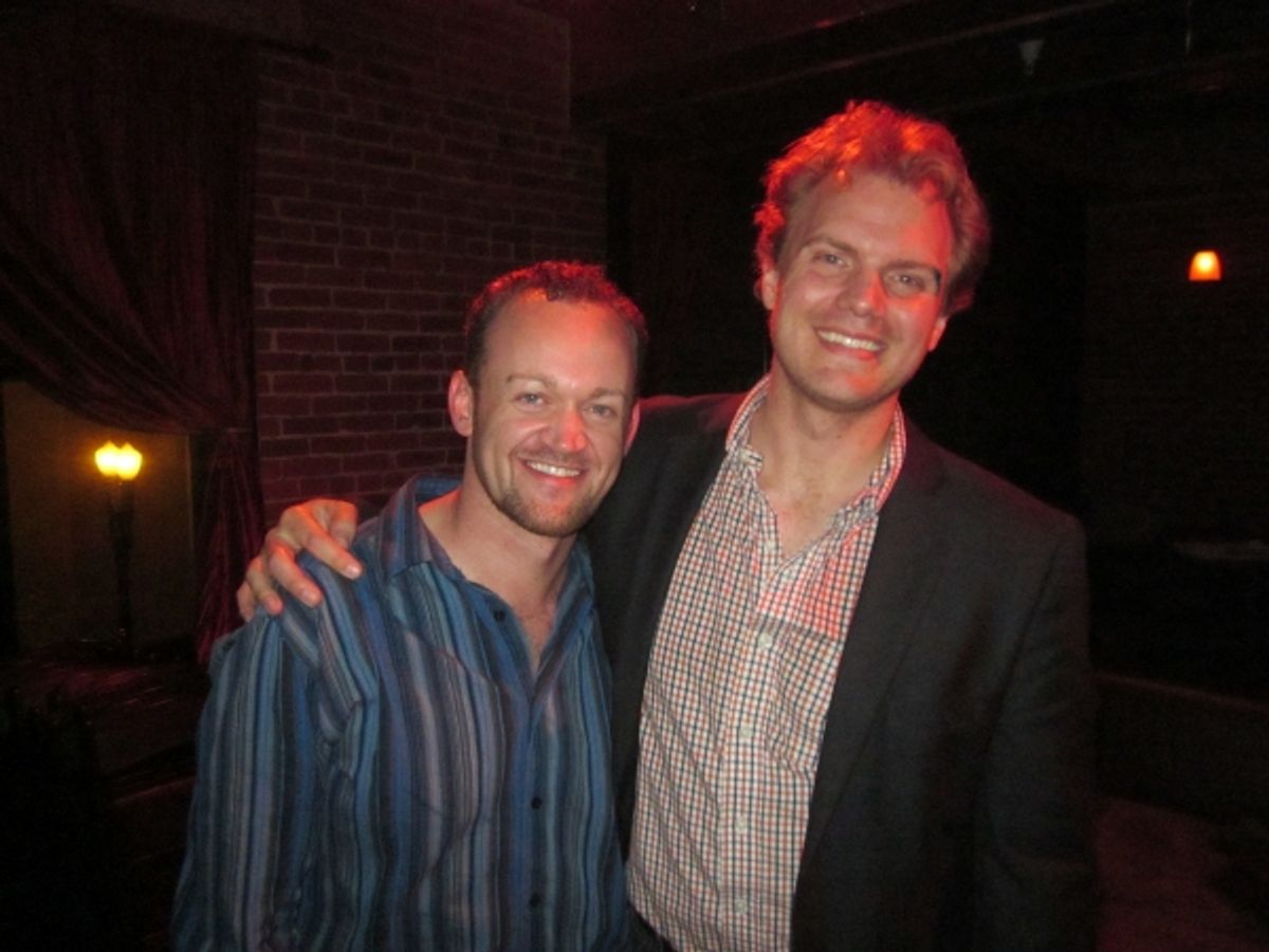 left to right: Dennis Kyle, Dan Callaway at 