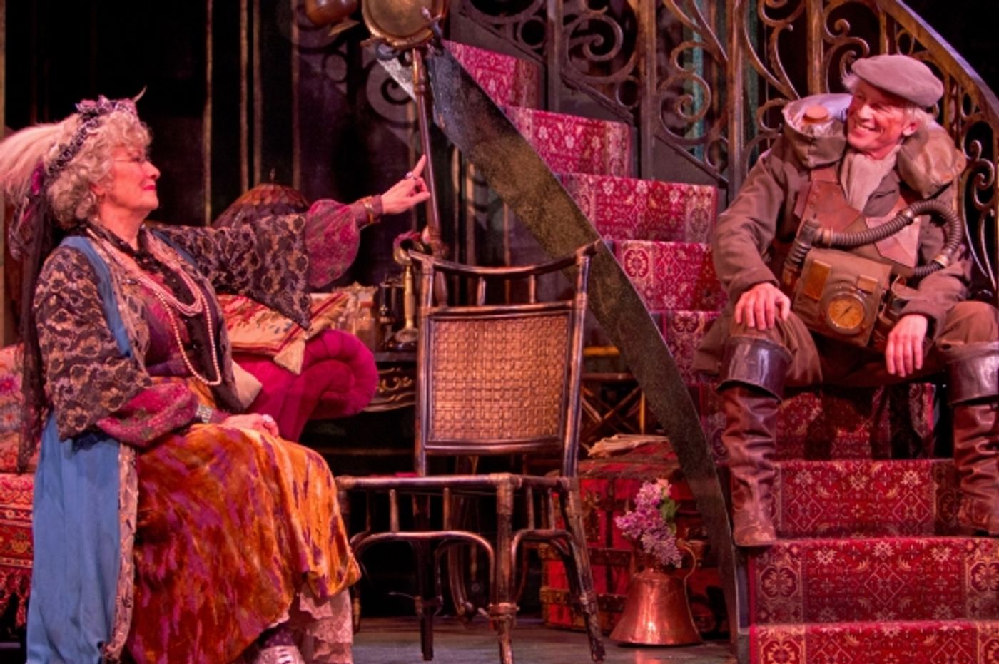Photo Flash: First Look at Betty Buckley, Paul Nicholas and More in West End's DEAR WORLD! Image