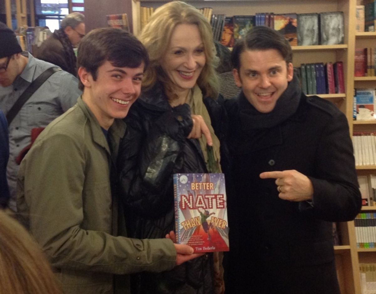 Henry Hodges, Jan Maxwell, Robert Creighton at 