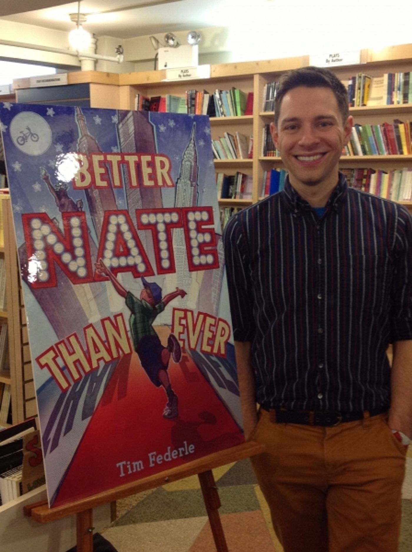 Photo Flash: Inside BETTER NATE THAN EVER Release with Tim Federle &Tom Schumacher!  Image