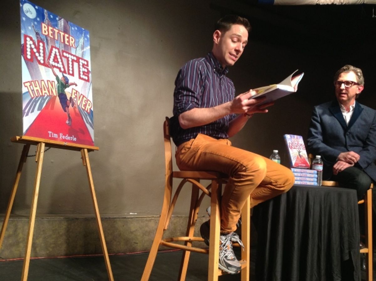 Tim Federle, Tom Schumacher at 