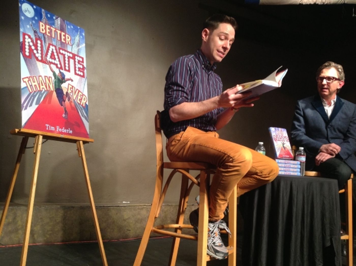 Photo Flash: Inside BETTER NATE THAN EVER Release with Tim Federle &Tom Schumacher!  Image