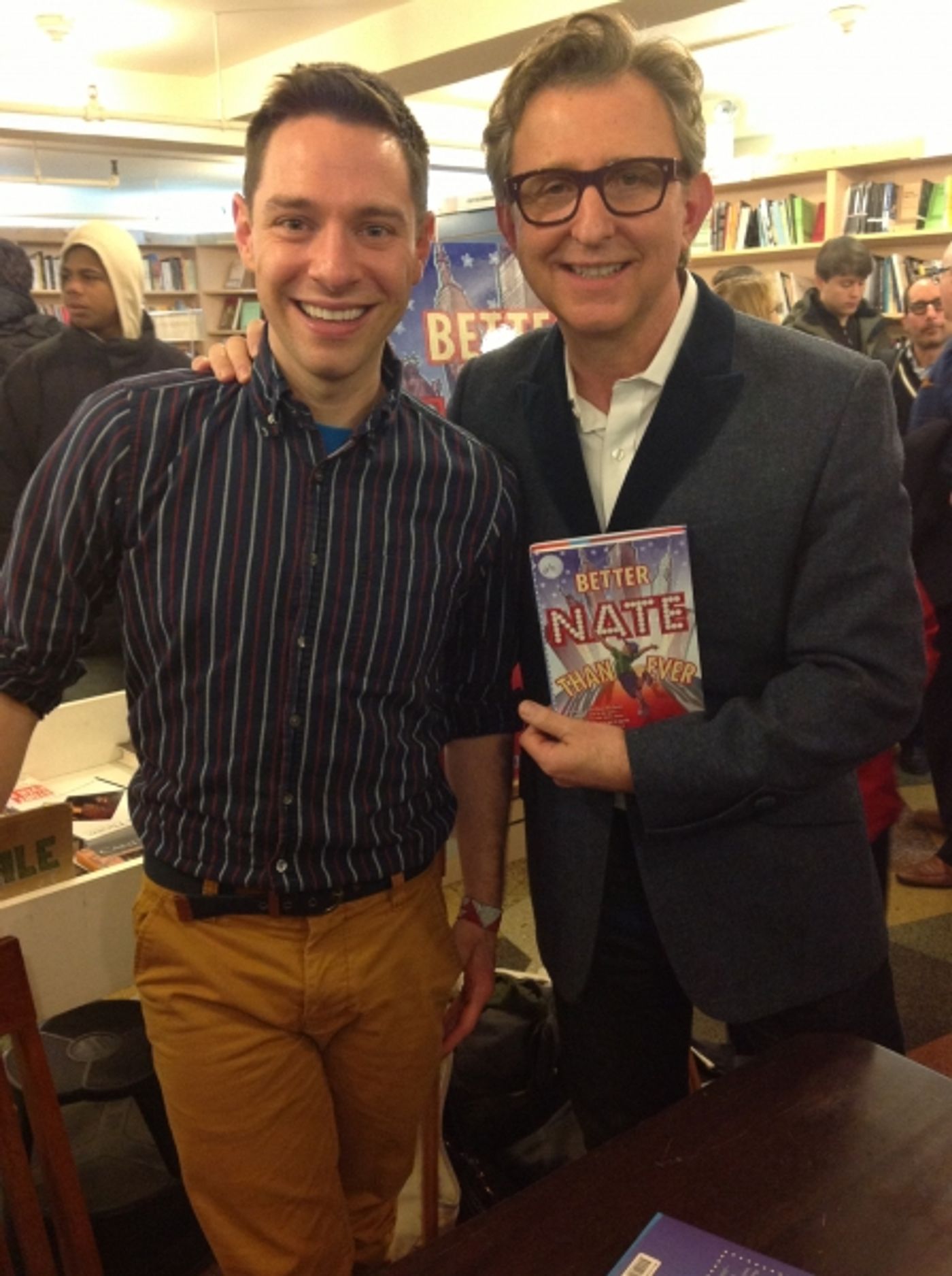 Photo Flash: Inside BETTER NATE THAN EVER Release with Tim Federle &Tom Schumacher!  Image