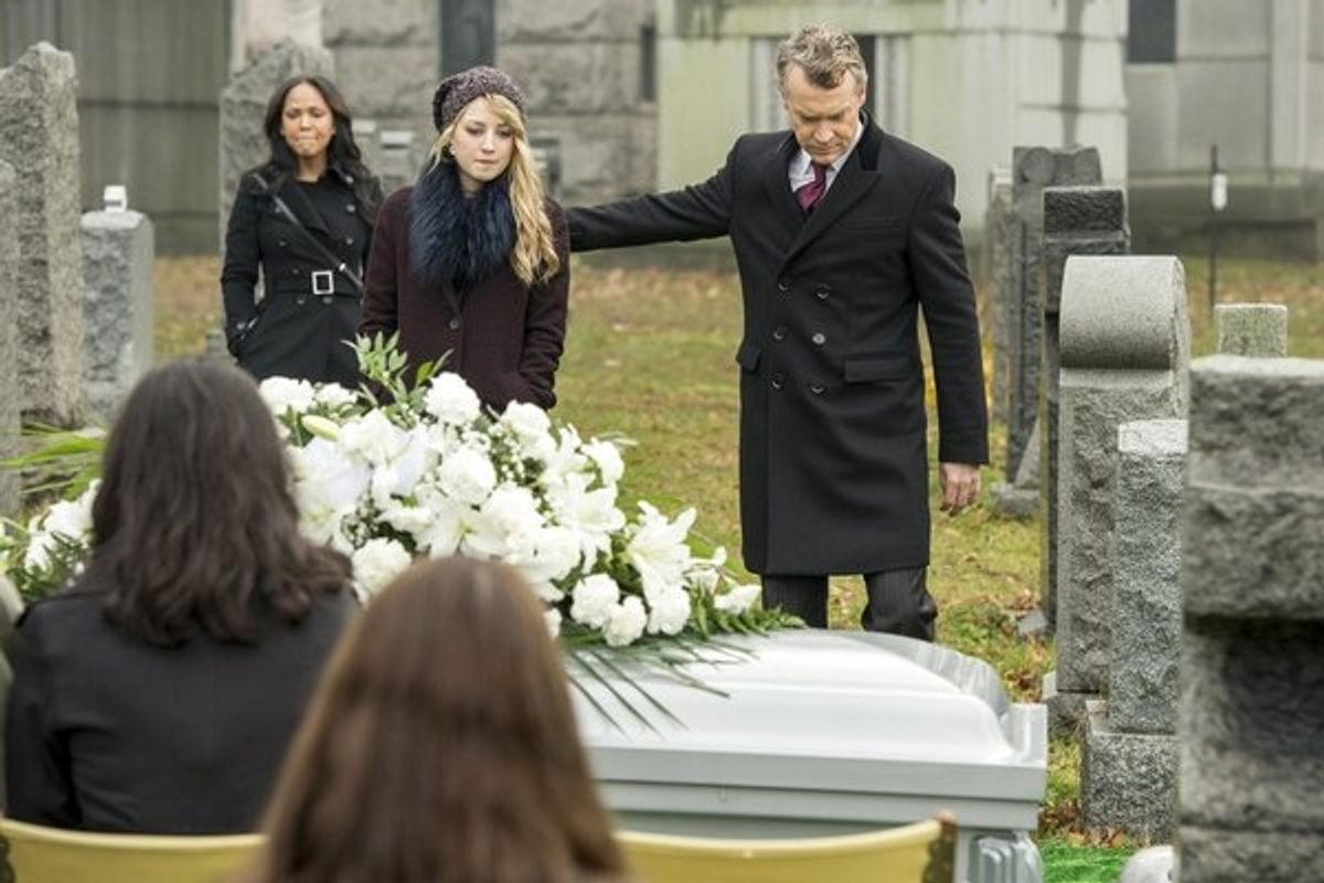 Meagan Good, Ella Rae Peck, Tate Donovan at 