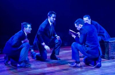 Alex Mills, Joel David Santner, Jefferson Farber, Rex Daugherty Photo