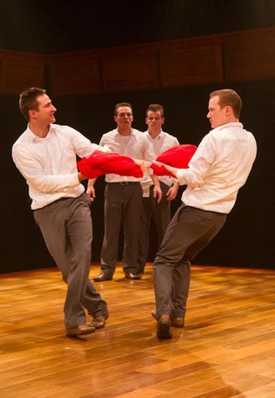 Joel David Santner, Jefferson Farber, Alex Mills, Rex Daugherty Photo