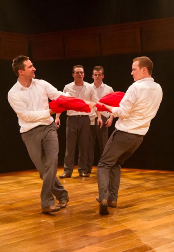 Joel David Santner, Jefferson Farber, Alex Mills, Rex Daugherty Photo