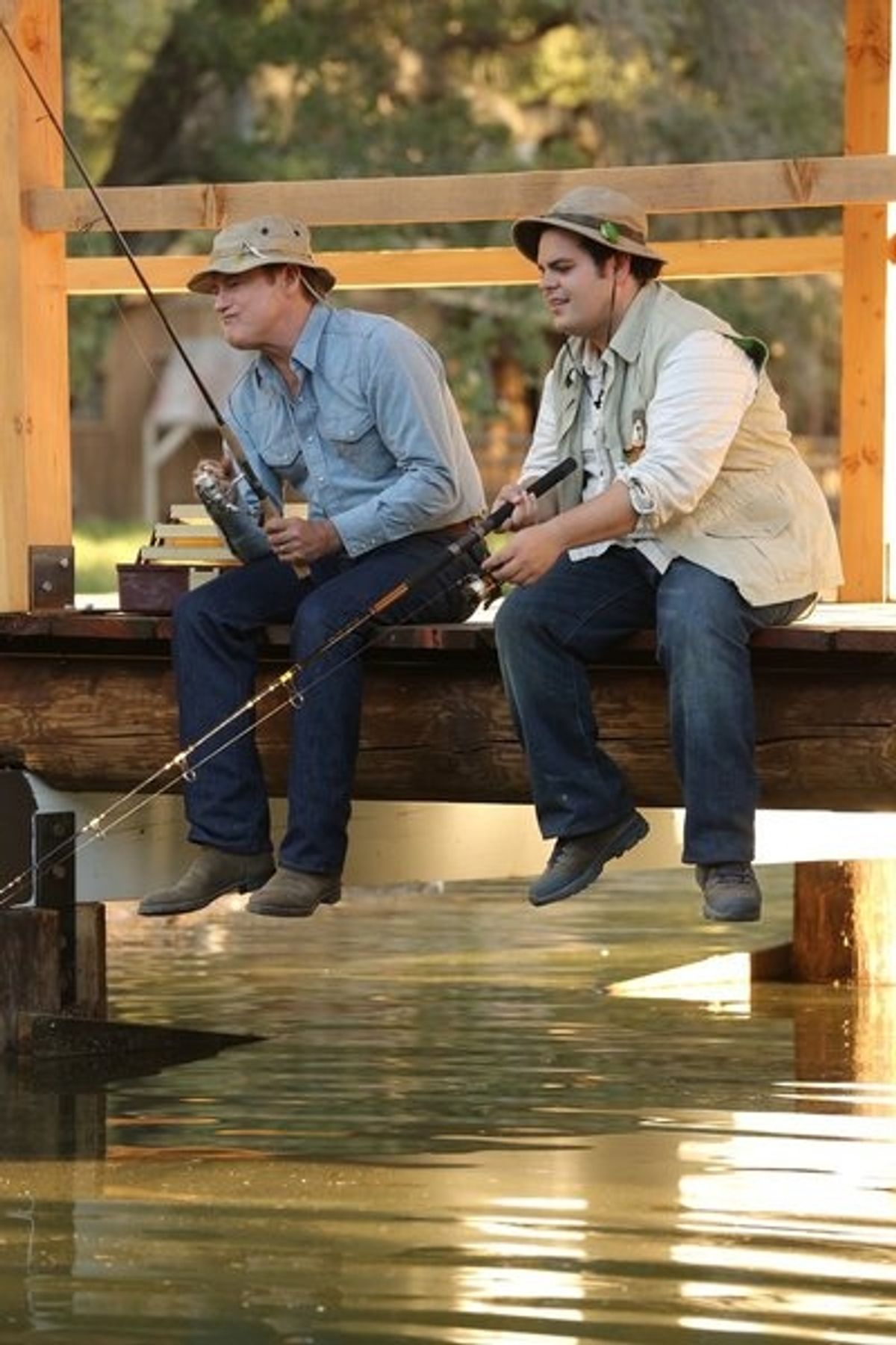 Bill Pullman, Josh Gad at 