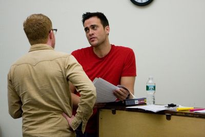 Jesse Tyler Ferguson and Cheyenne Jackson Photo