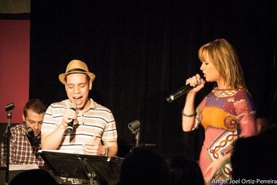 Blake Pfeil, Robin de Jesus and Coleen Sexton Photo