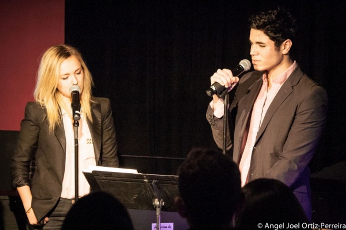 Julia Mattison and Jason Gotay at 