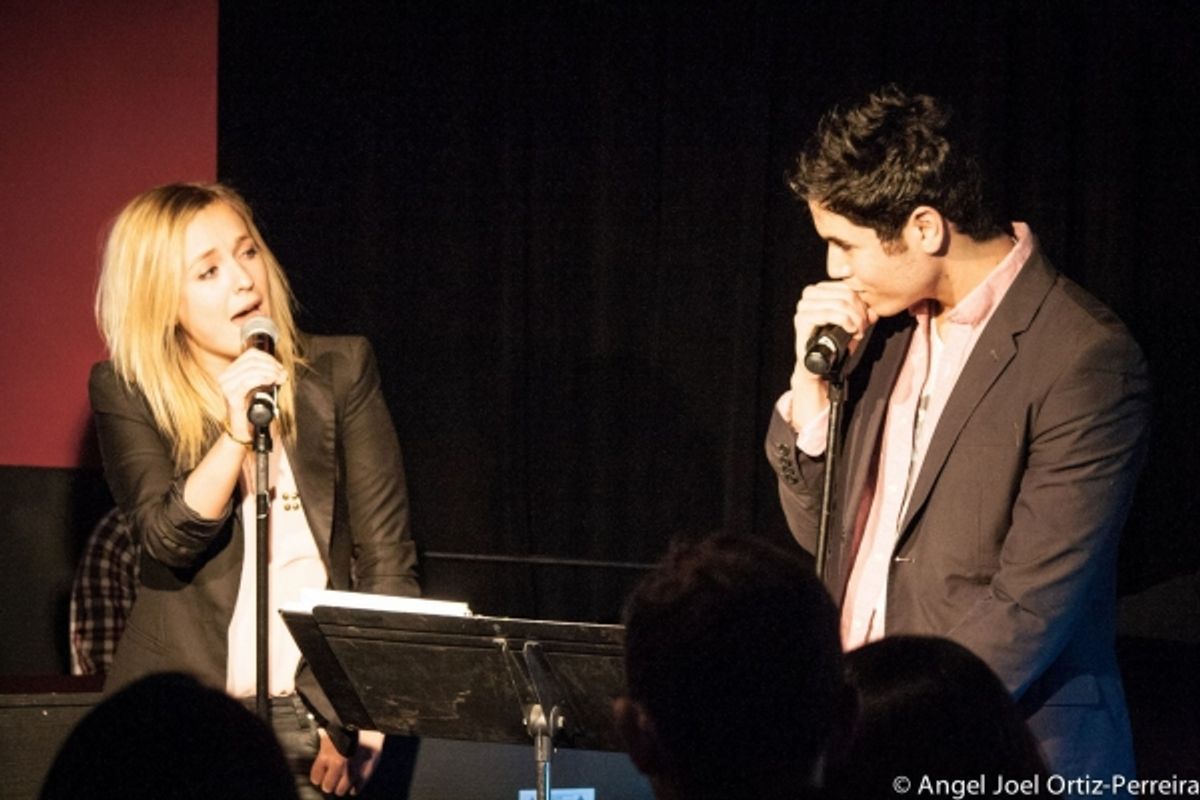 Julia Mattison and Jason Gotay at 