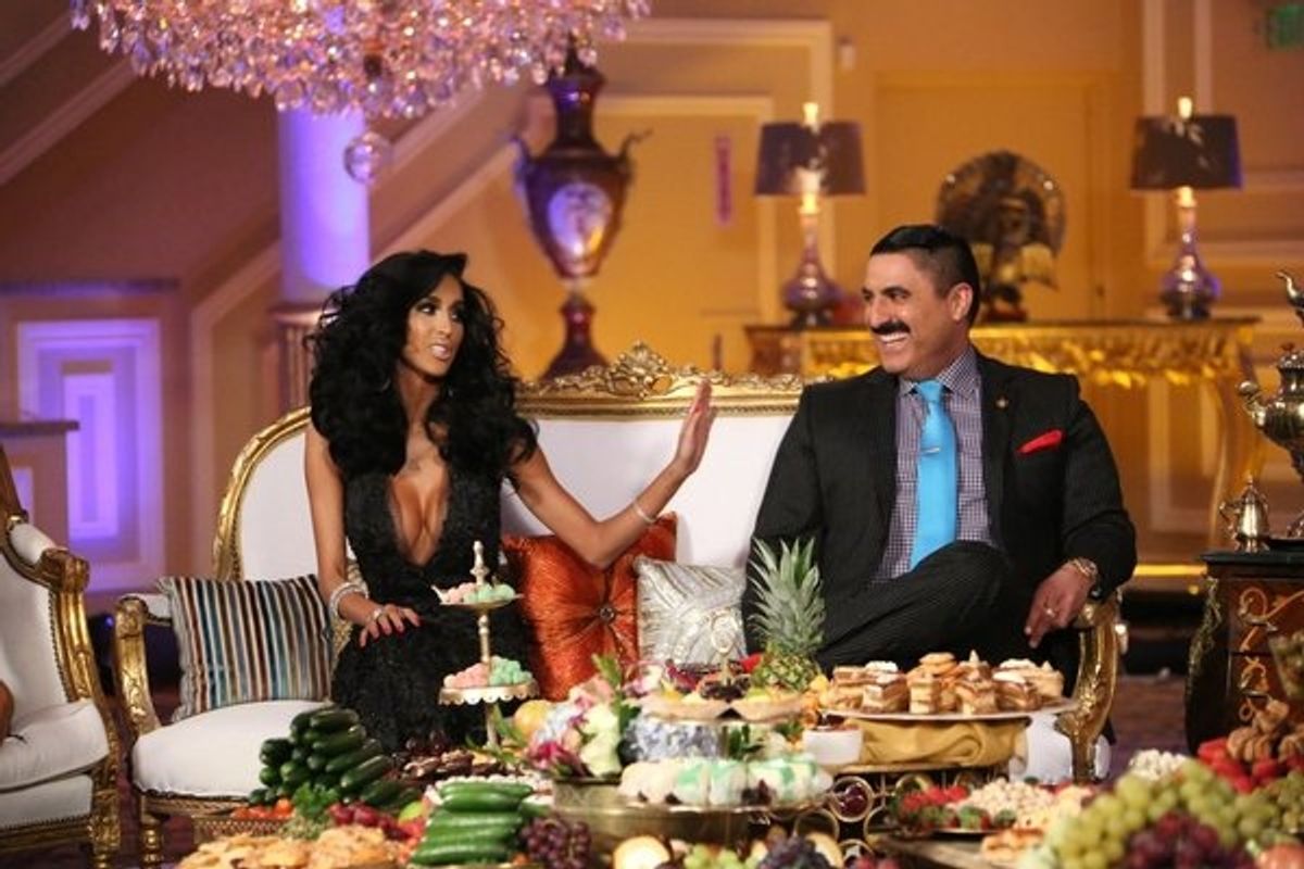 Lilly Ghalichi, Reza Farahan at 
